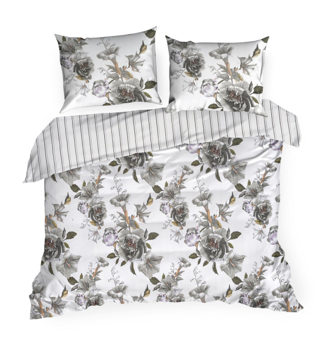 Ložní souprava SPRING 39 bílá / ocelová