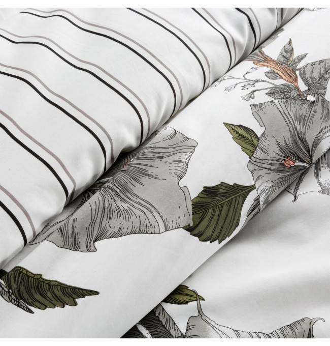 Ložní souprava SPRING 39 bílá / ocelová