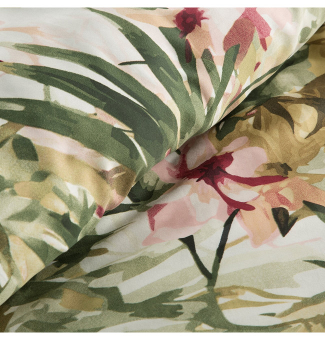 Ložní souprava SPRING 43 zelená / bílá