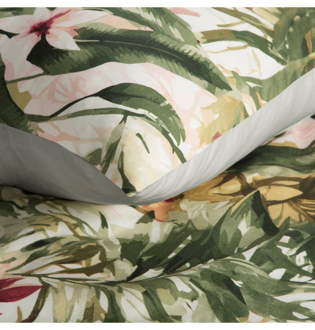 Ložní souprava SPRING 43 zelená / bílá