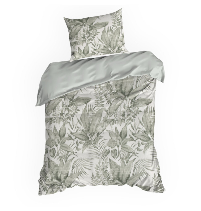 Ložní souprava SPRING 48 mátová / bílá