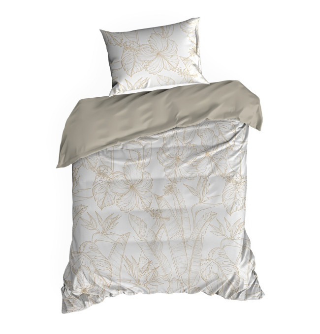 Ložní souprava SPRING 50 bílá / béžová