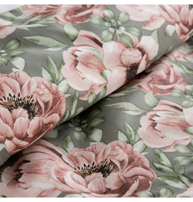 Ložní souprava SPRING 53 růžová / zelená