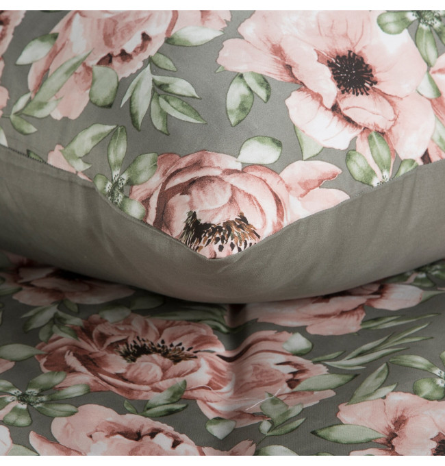 Ložní souprava SPRING 53 růžová / zelená