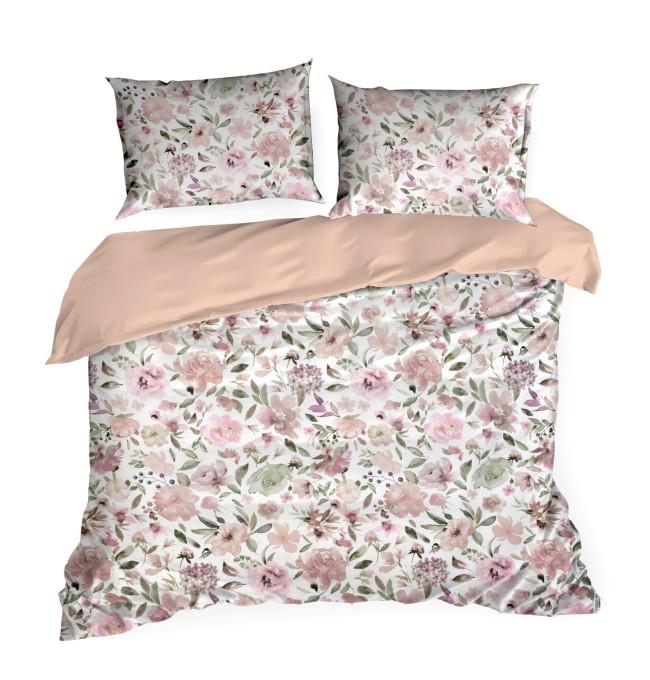 Ložní souprava SPRING 57 bílá / růžová