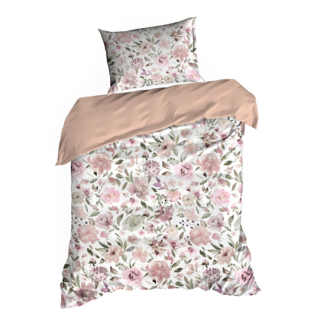 Ložní souprava SPRING 57 bílá / růžová