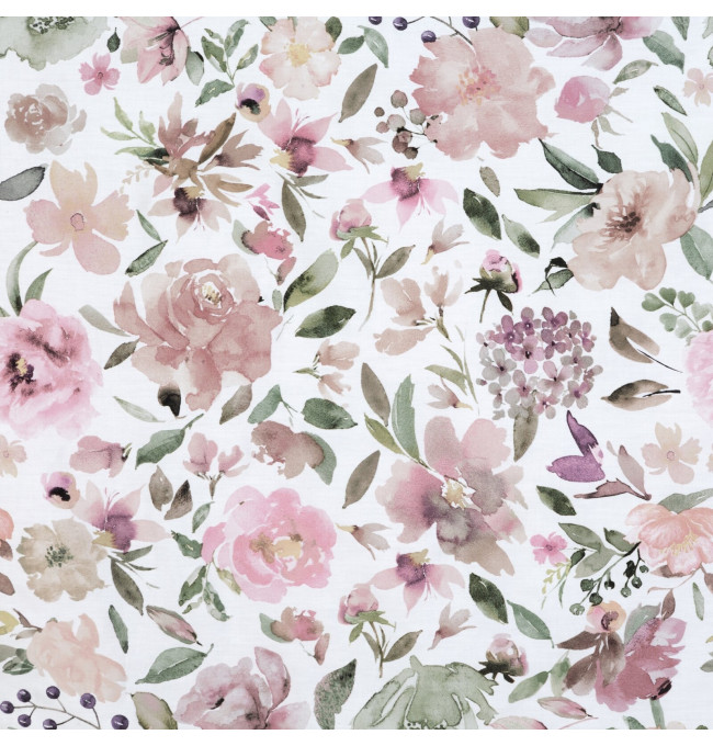 Ložní souprava SPRING 57 bílá / růžová