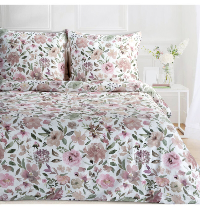 Ložní souprava SPRING 57 bílá / růžová
