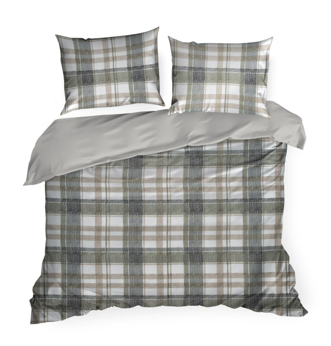 Ložní souprava SPRING 58 šedá / bílá