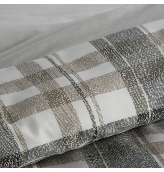 Ložní souprava SPRING 58 šedá / bílá