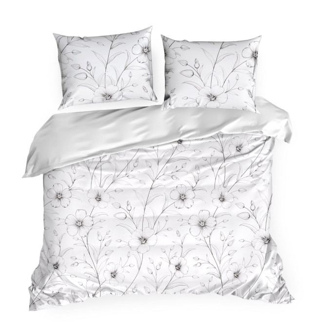 Ložní souprava SPRING 64 bílá / černá