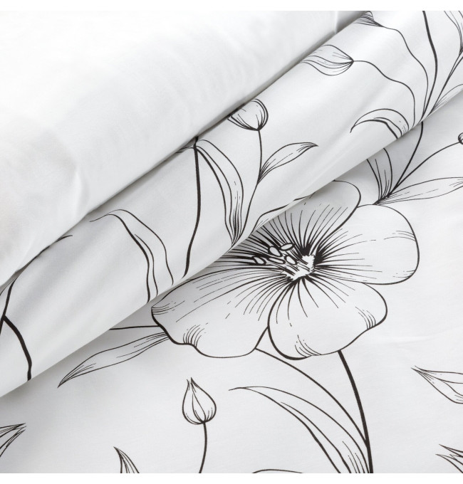 Ložní souprava SPRING 64 bílá / černá