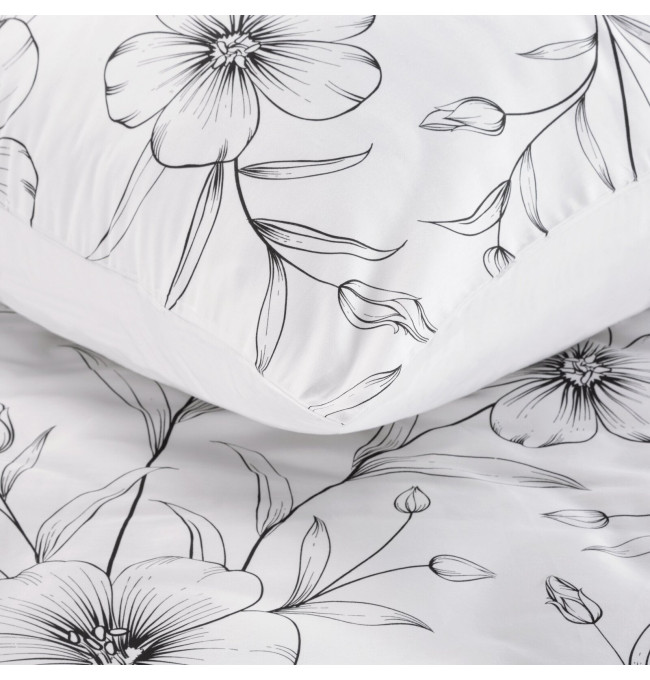 Ložní souprava SPRING 64 bílá / černá