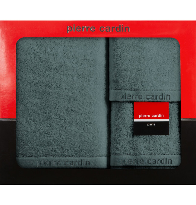 Dárková sada ručníků PIERRE CARDIN EVI tmavě mátová