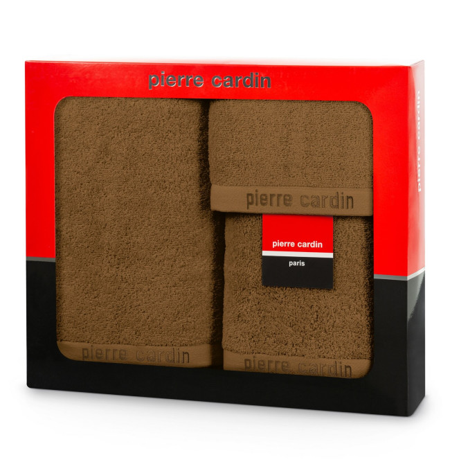 Dárková sada ručníků PIERRE CARDIN EVI medová