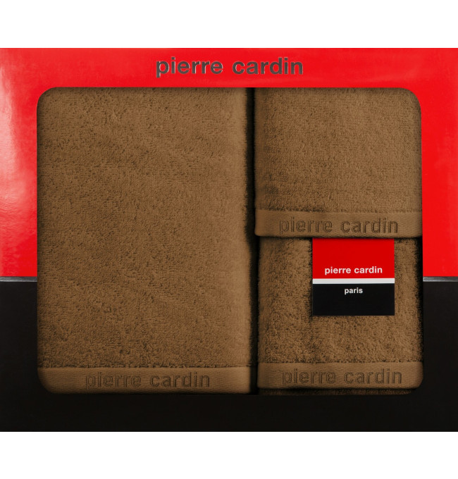 Dárková sada ručníků PIERRE CARDIN EVI medová