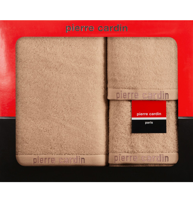 Dárková sada ručníků PIERRE CARDIN EVI pudrově růžová