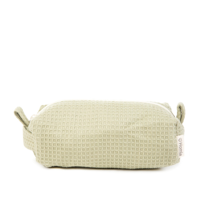 Kosmetická taštička WAFFLE zelená 865645