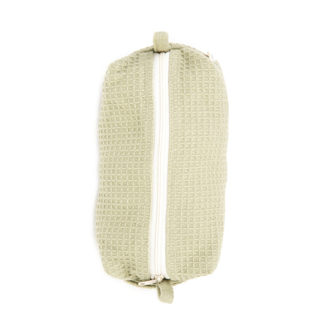 Kosmetická taštička WAFFLE zelená 865645