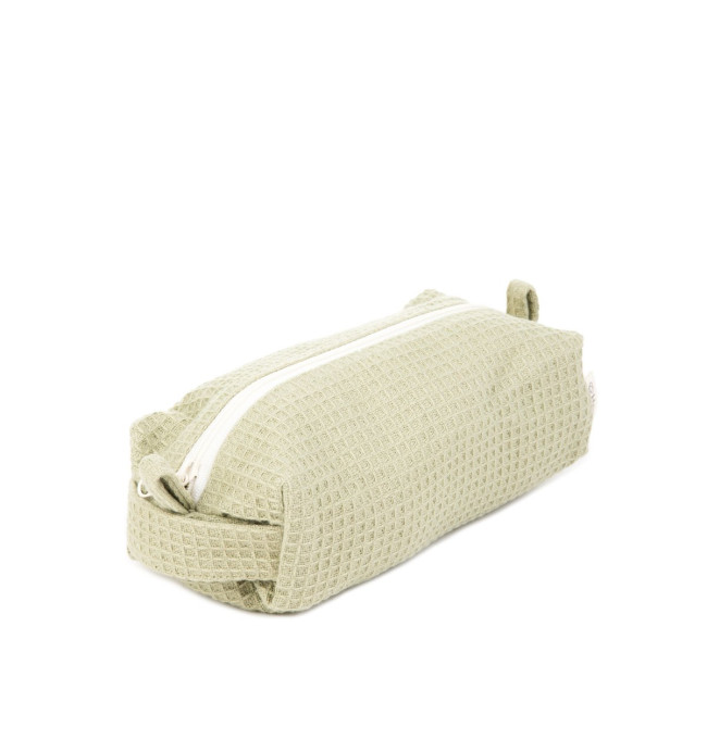 Kosmetická taštička WAFFLE zelená 865645
