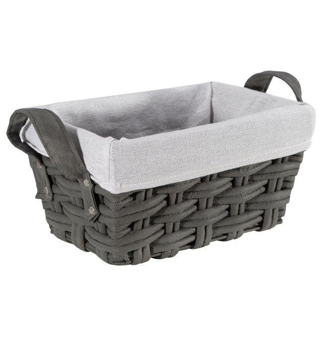 Úložný košík TIANA grafitový