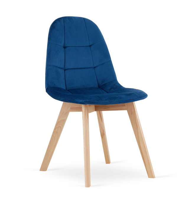 Jídelní židle BORA samet - granátová