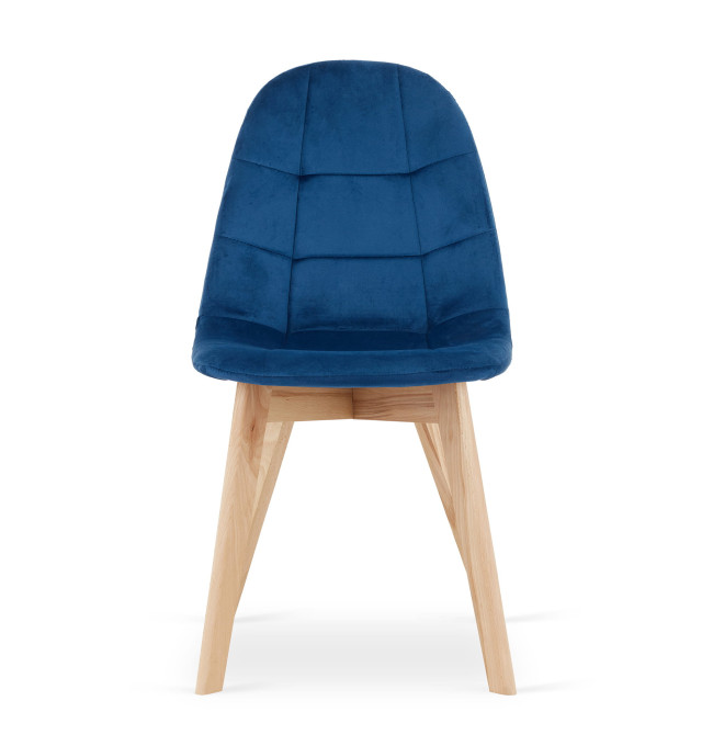 Jídelní židle BORA samet - granátová