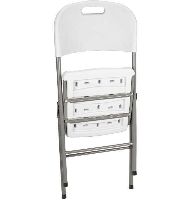 Rozkládací židle WHITE bílá