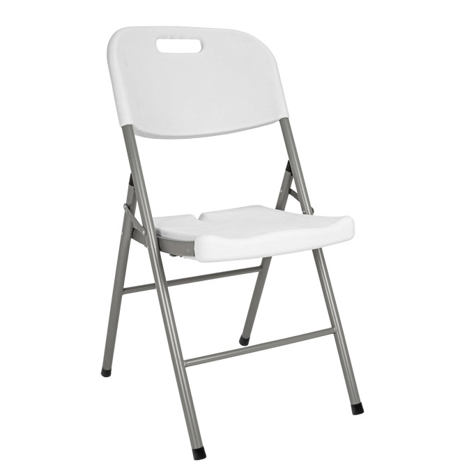 Rozkládací židle WHITE bílá