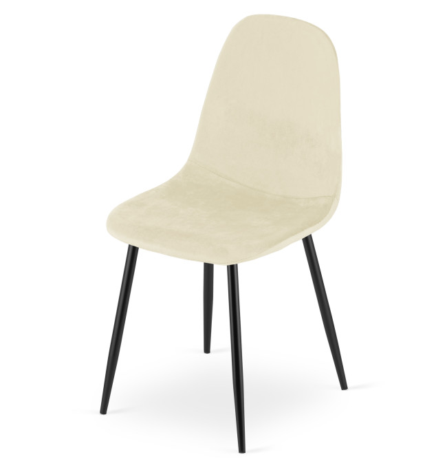 Set tří jídelních židlí COMO béžový (3 ks)