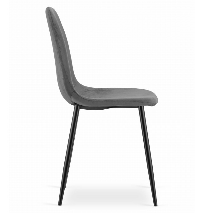 Jídelní židle COMO tmavě šedá