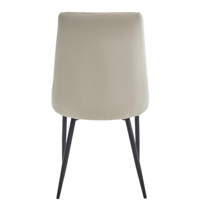 Jídelní židle IMOLA sametová béžová