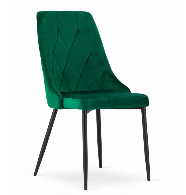 Set dvou jídelních židlí IMOLA zelené (2ks)