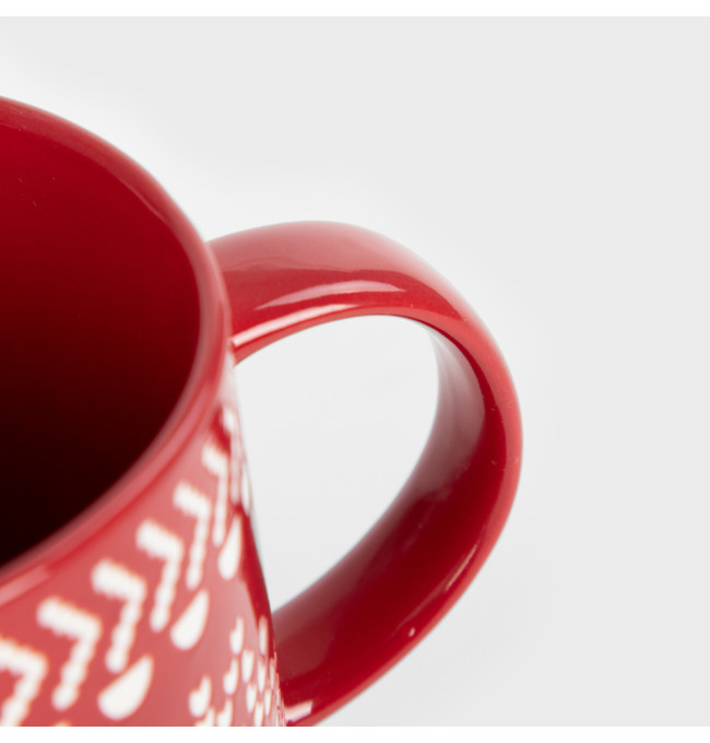 Hrnek KORSA červený 715433 550ml