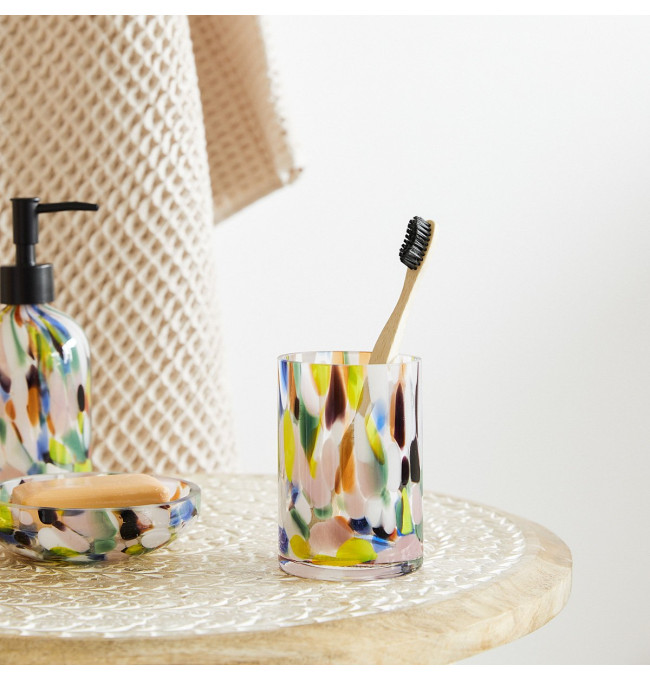 Koupelnový pohár RHORY s barevnými vzory 883236