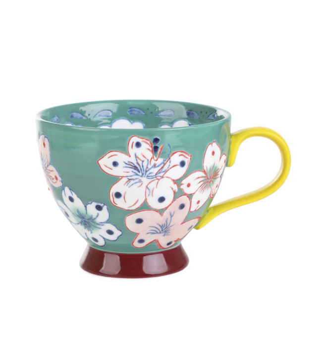 Šálek SALVA tyrkysový 886596 400 ml