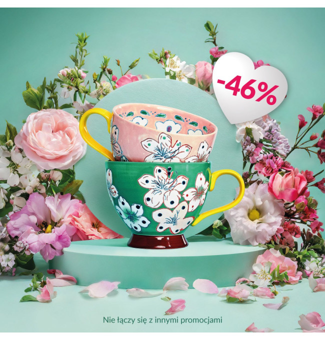 Šálek SALVA tyrkysový 886596 400 ml