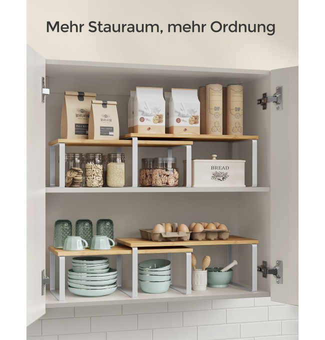 Set 2 kuchyňských polic KCS200W01