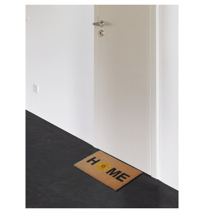 Rohožka Home hnědá / žlutá