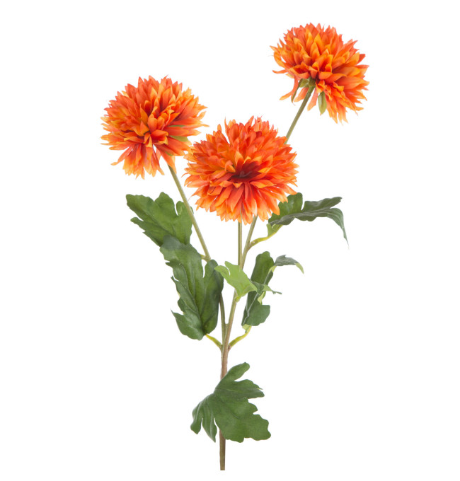 Umělý květ NATU 431 oranžový (6 ks)
