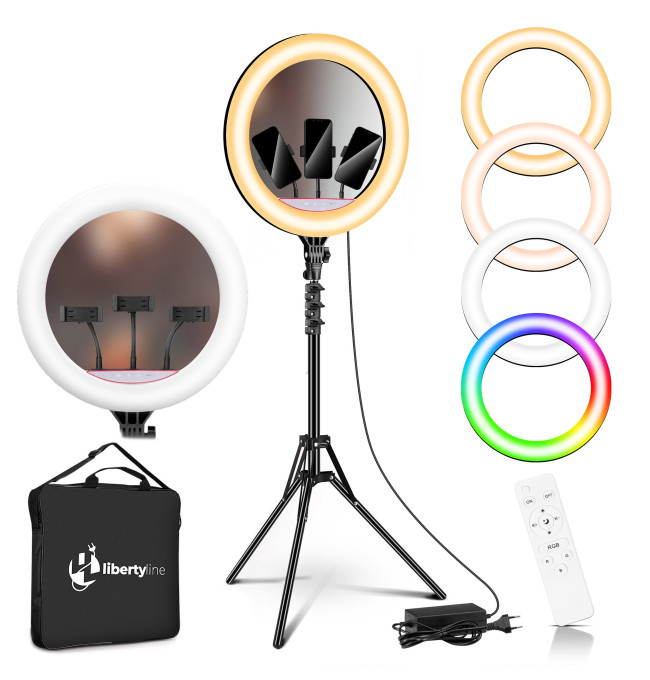 Kruhové světlo LUMO LED RGB