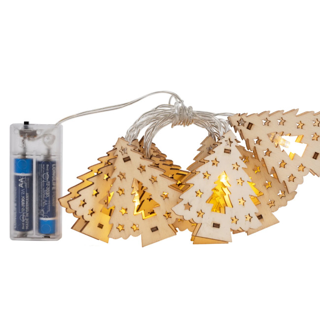 LED girlanda CD009 dřevěné stromky