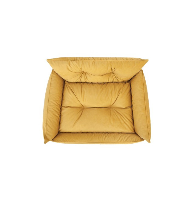 Pelíšek pro psa JOKER PIK XXL fancy, žlutý