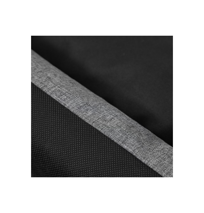 Pelíšek PUFFY R3 EKOSIDE grafitová / černá matrace, ekolen