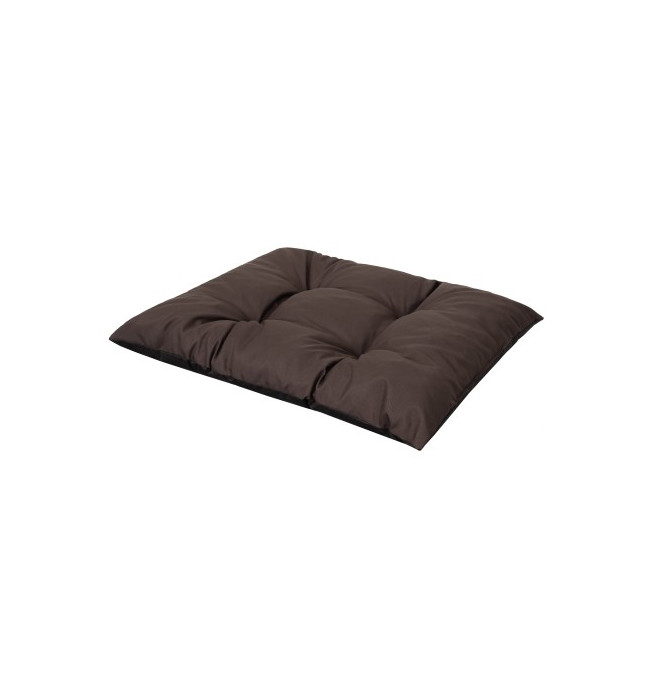 Pelíšek PUFFY R3 hnědý / černý, oxford