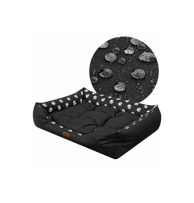 Pelíšek PUFFY R1 černé tlapky, prestige