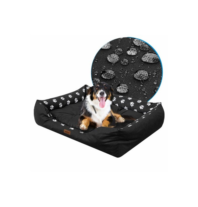 Pelíšek PUFFY R5 černé tlapky, prestige