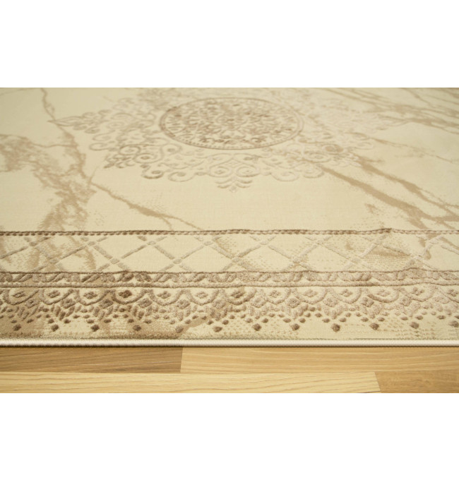 Koberec Allora Plus 8164A Marmur Ornament béžový / krémový