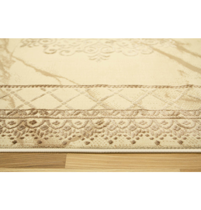 Koberec Allora Plus 8164A Marmur Ornament béžový / krémový