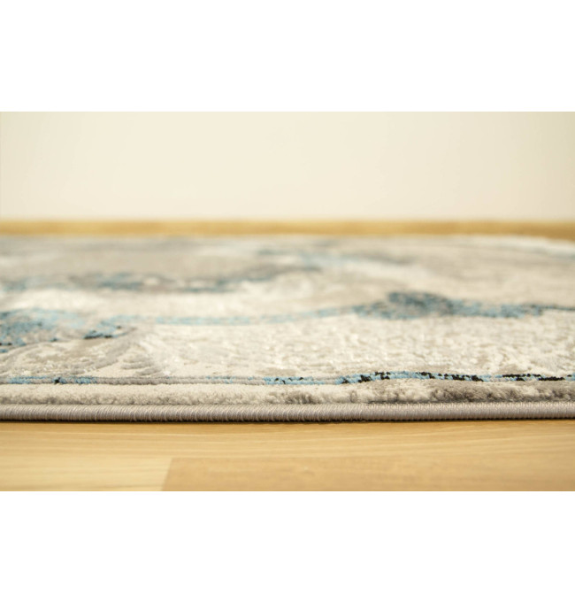 Koberec Allora Plus 9435A Ornament sivý / modrý